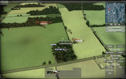 Kiedy przeciwnik da ci chwilę oddechu, a na zachodnim wzgórzu twoje oddziały będą czekać na posiłki możesz przeprowadzić szybki rajd, żeby zrealizować dodatkowy cel (Zniszcz nieprzyjacielskie grupy dowodzenia w sektorze Bravo) - Bruder Gegen Bruder - Kontratak | Kampania | Wargame European Escalation - Wargame: European Escalation - poradnik do gry