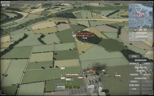 Kiedy grupa będzie gotowa skieruj ją w stronę wzgórza w sektorze Ivan na północnym zachodzie [7] - Mazurek Dąbrowskiego - Pit Stop | Kampania | Wargame European Escalation - Wargame: European Escalation - poradnik do gry