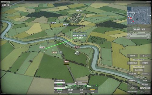 Po oczyszczeniu przyczółka na północy wleć w głąb terenu wroga i zniszcz śmigłowcami niedobitki, po czym przepraw się na drugą stronę czołgami - Pustkowia - Polowanie na ludzi | Kampania | Wargame European Escalation - Wargame: European Escalation - poradnik do gry