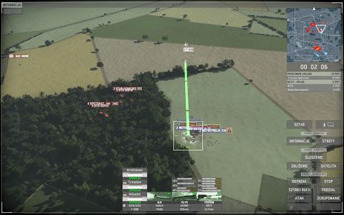 W tym czasie przeciwnik zacznie atakować cię z południowego zachodu [6] oraz południowego wschodu [7] - Pustkowia - Broń masowego rażenia | Kampania | Wargame European Escalation - Wargame: European Escalation - poradnik do gry