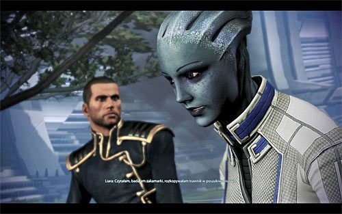 Nie pomijaj także innych okazji do poprawiania relacji z Liarą - Mass Effect 3: Liara TSoni - romanse, mężczyzna - Mass Effect 3 - poradnik do gry