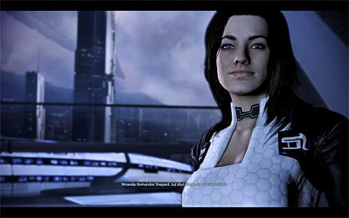 1 - Mass Effect 3: Miranda Lawson - romanse, mężczyzna - Mass Effect 3 - poradnik do gry