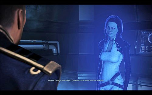 Szansa na ponowne spotkanie z Mirandą pojawi się dopiero po zaliczeniu głównego zadania dotyczącego odparcia ataku Cerberusa na Cytadelę - Mass Effect 3: Miranda Lawson - romanse, mężczyzna - Mass Effect 3 - poradnik do gry