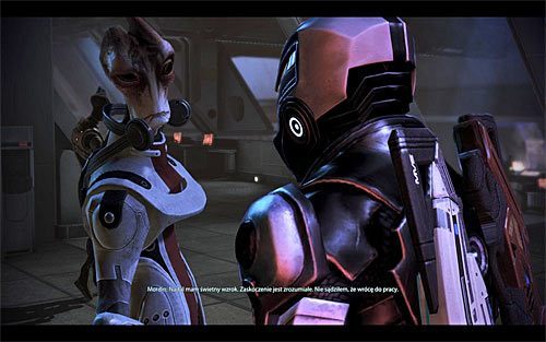 Podejdź do windy i spróbuj wejść z nią w interakcję, a okaże się, że baza salarian została zaatakowana przez siły Cerberusa - Mass Effect 3: Priorytet, SurKesh - solucja, opis przejścia - Mass Effect 3 - poradnik do gry