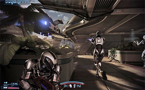 Przygotuj się, bo już wkrótce dotrzesz do miejsca, w którym wpadniesz na pierwszych przeciwników - Mass Effect 3: Priorytet, SurKesh - solucja, opis przejścia - Mass Effect 3 - poradnik do gry