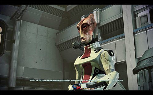 Na samym początku spotkania z Mordinem dowiesz się o losie Ewy - Mass Effect 3: Priorytet, Tuchanka - solucja, opis przejścia - Mass Effect 3 - poradnik do gry