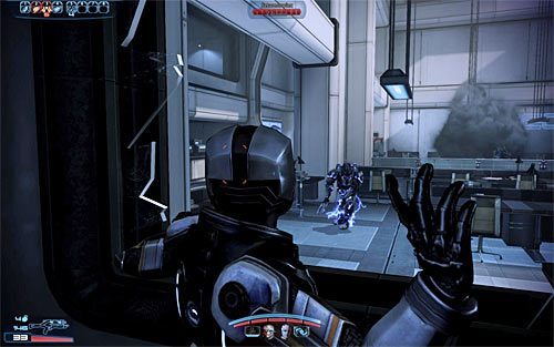 Ponownie wejdź do pomieszczenia, w którym znalazłeś niedawno panel sterowania - Mass Effect 3: Priorytet - Cytadela #2 - solucja, opis przejścia - Mass Effect 3 - poradnik do gry