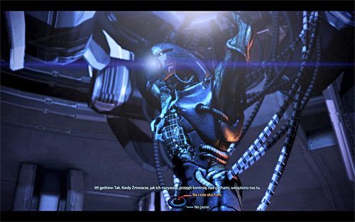 Kontynuuj eksplorację pancernika, tym razem używając drabin do docierania na wyżej położone półki - Mass Effect 3: Priorytet, Pancernik gethów - solucja, opis przejścia - Mass Effect 3 - poradnik do gry