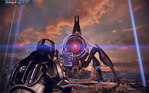Cały pojedynek ze Żniwiarzem składa się z dwóch rodzajów czynności, które musisz wykonywać na przemian - Mass Effect 3: Priorytet, Rannoch - solucja, opis przejścia - Mass Effect 3 - poradnik do gry