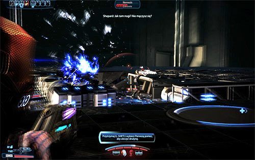 Po tym jak proces leczenia się Kai Lenga został przerwany (lub samoczynnie dobiegł końca) przystąp do jego ponownego atakowania - Mass Effect 3: Priorytet, Kwatera główna Cerberusa - solucja, opis przejścia - Mass Effect 3 - poradnik do gry