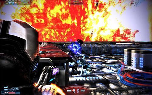 Po pokonaniu duchów i nemezisa sytuacja powinna się uspokoić i powinno się to również zbiec w czasie ze zniszczeniem tarcz technologicznych Kai Lenga - Mass Effect 3: Priorytet, Kwatera główna Cerberusa - solucja, opis przejścia - Mass Effect 3 - poradnik do gry