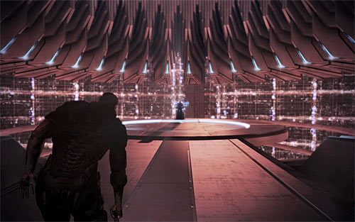 Wysłuchaj rozmowy z admirałem Andersonem i ruszaj prosto, podążając bardzo liniową ścieżką - Mass Effect 3: Priorytet - Ziemia #2 - solucja, opis przejścia - Mass Effect 3 - poradnik do gry