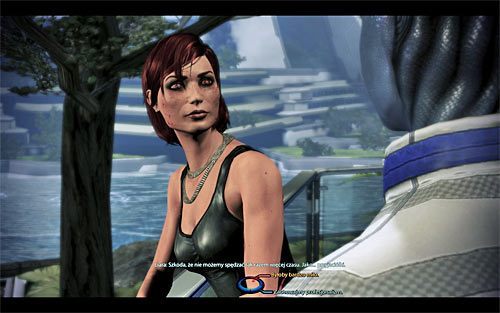 Nie pomijaj także innych okazji do poprawiania relacji z Liarą - Mass Effect 3: Liara TSoni - romanse, kobieta - Mass Effect 3 - poradnik do gry