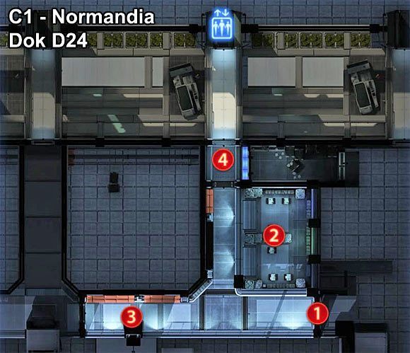 Oznaczenia na mapie - Mass Effect 3: Cytadela - mapy - Mass Effect 3 - poradnik do gry