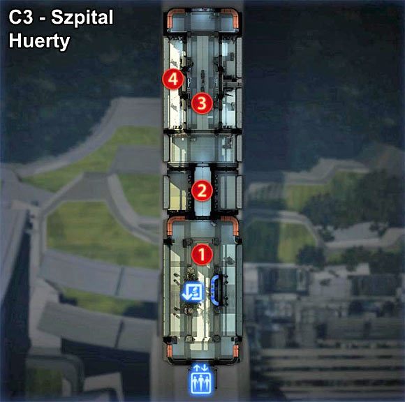 Oznaczenia na mapie - Mass Effect 3: Cytadela - mapy - Mass Effect 3 - poradnik do gry
