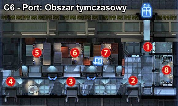 Oznaczenia na mapie - Mass Effect 3: Cytadela - mapy - Mass Effect 3 - poradnik do gry