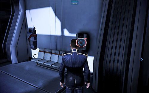 Pozostań w lokacji [Cytadela: Port - Obszar tymczasowy] i udaj się do najbardziej wysuniętego na zachód miejsca, czyli do doku E28 - Mass Effect 3: Cytadela - Hanarski dyplomata - solucja, opis przejścia - Mass Effect 3 - poradnik do gry