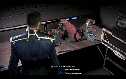 Udaj się teraz do lokacji [Cytadela: Port - Obszar tymczasowy], a konkretnie do ładowni C - Mass Effect 3: Cytadela - Ranny batarianin - solucja, opis przejścia - Mass Effect 3 - poradnik do gry