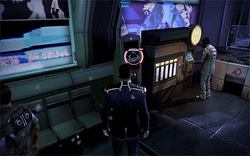 Druga konsola znajduje się w lokacji [Cytadela: Dok D24], a mianowicie w poczekalni dla pasażerów - Mass Effect 3: Cytadela - Batariańskie kody - solucja, opis przejścia - Mass Effect 3 - poradnik do gry