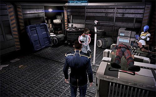 Quest ten możesz uaktywnić poprzez zainicjowanie krótkiej rozmowy z lekarzem z obozu uchodźców przebywającym w ładowni B w lokacji [Cytadela: Port - Obszar tymczasowy] - Mass Effect 3: Cytadela - Sabotaż medi-żelu - solucja, opis przejścia - Mass Effect 3 - poradnik do gry