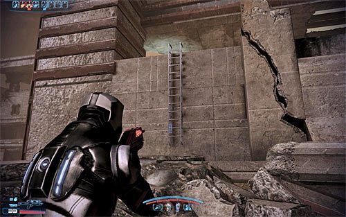 Zignoruj uciekających wrogów, choć jeśli się pośpieszysz będziesz ich mógł zabić zanim odlecą promem - Mass Effect 3: Tuchanka - Bomba - solucja, opis przejścia - Mass Effect 3 - poradnik do gry