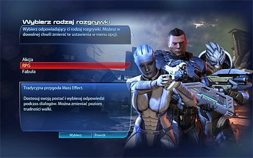 Przed przystąpieniem do gry musisz utworzyć nową postać lub zdecydować się na zaimportowanie postaci z Mass Effect 2 - Mass Effect 3: Priorytet, Ziemia - solucja, opis przejścia - Mass Effect 3 - poradnik do gry