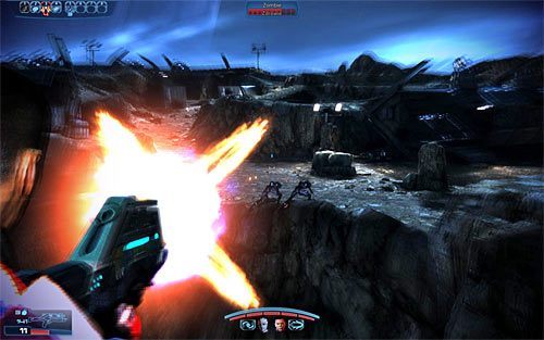 Obejrzyj cut-scenkę ukazującą wielką bitwę rozgrywającą się wokół Palavenu i jego księżyca Menae i wysłuchaj rozmowy - Mass Effect 3: Priorytet, Palaven - solucja, opis przejścia - Mass Effect 3 - poradnik do gry