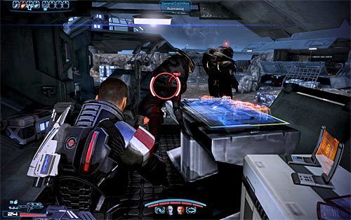 Powróć do obozowiska turian i ponownie udaj się do miejsca, w którym stacjonuje generał Corinthus - Mass Effect 3: Priorytet, Palaven - solucja, opis przejścia - Mass Effect 3 - poradnik do gry