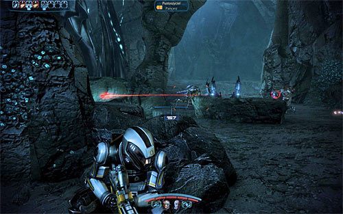 Nie śpiesz się z powrotem do miejsca startu, bo w międzyczasie w okolicy pojawiły się nowe potwory - Mass Effect 3: Trawers Attykański, Raknii - solucja, opis przejścia - Mass Effect 3 - poradnik do gry