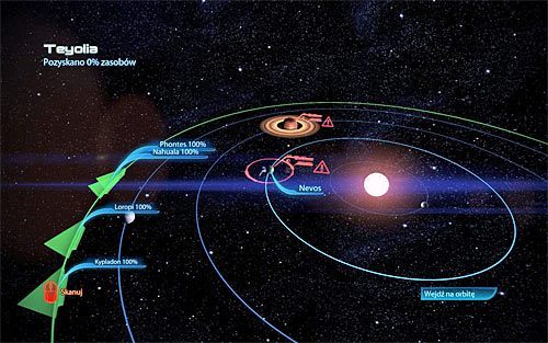 Powróć na Normandię, otwórz mapę galaktyki i wybierz się do Mgławicy Sileańskiej - Mass Effect 3: Mgławica Sileańska, Pierścienie Alune - solucja, opis przejścia - Mass Effect 3 - poradnik do gry