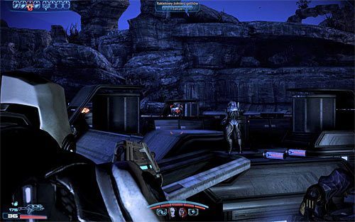 Po zlikwidowaniu widocznych gethów zbliż się do płonącego wraku, ale uważaj na kilka kolejnych maszyn, które dość niespodziewanie tu wylądują - Mass Effect 3: Rannoch, Admirał Koris - solucja, opis przejścia - Mass Effect 3 - poradnik do gry