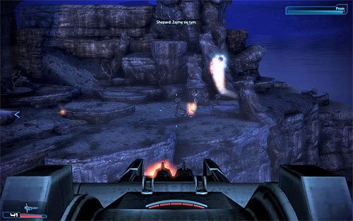 Misja ta zakończy się koniecznością operowania działkiem zainstalowanym na pilotowanym przez Corteza promie w celu eliminowania widocznych w oddali gethów - Mass Effect 3: Rannoch, Admirał Koris - solucja, opis przejścia - Mass Effect 3 - poradnik do gry
