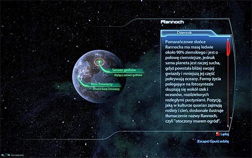 Otwórz mapę świata i wybierz się do Mgławicy Perseusza - Mass Effect 3: Rannoch, Eskadry myśliwskie gethów - solucja, opis przejścia - Mass Effect 3 - poradnik do gry