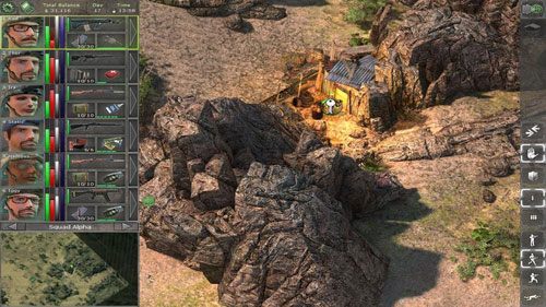 Po zdobyciu Lotniska północnego, na lądowisku dla helikopterów uaktywni nam się możliwość rozmowy z pilotem śmigłowca, Skyrider'em - Misje (1) - Jagged Alliance: Back in Action - poradnik do gry