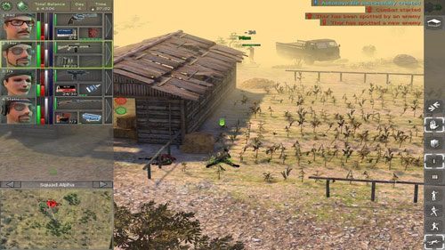 Do najbardziej niebezpiecznych przeciwników należy grupka koło ciężarówki - Na dobry początek - Farma - Lokacje - Jagged Alliance: Back in Action - poradnik do gry