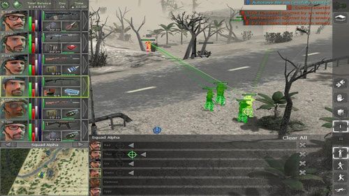 Dopiero na samym końcu zabijamy kilku pozostałych przeciwników po południowej stronie drogi - Pozostałe lokacje (4) - Lokacje - Jagged Alliance: Back in Action - poradnik do gry