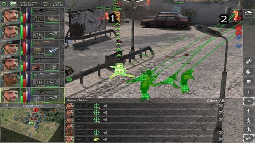 W powyższej sytuacji ostatni spośród przeciwników zaczną nadbiegać również z lewej strony (1) - Pozostałe lokacje (5) - Lokacje - Jagged Alliance: Back in Action - poradnik do gry