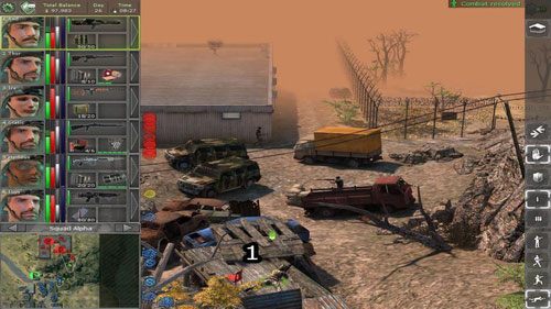 Kilku żołnierzy z tego rejonu zabijemy już w trakcie przejmowania Almy, gdyż przybiegną do nas zaalarmowani strzałami - Pozostałe lokacje (5) - Lokacje - Jagged Alliance: Back in Action - poradnik do gry