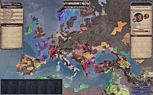 Hrabstwa anno domini 1066. - Wybór postaci, regionu i okresu - Hrabia (Count) | Informacje Podstawowe - Crusader Kings II - poradnik do gry