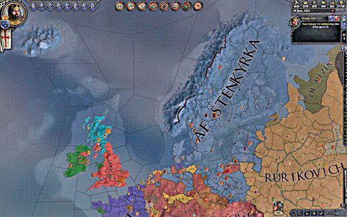 Ród af Stenkyrka - czyli jak zostać królem. - Jak zdobyć tytuł dzięki mariażowi w Crusader Kings II? | Ród i Dziedziczenie - Crusader Kings II - poradnik do gry
