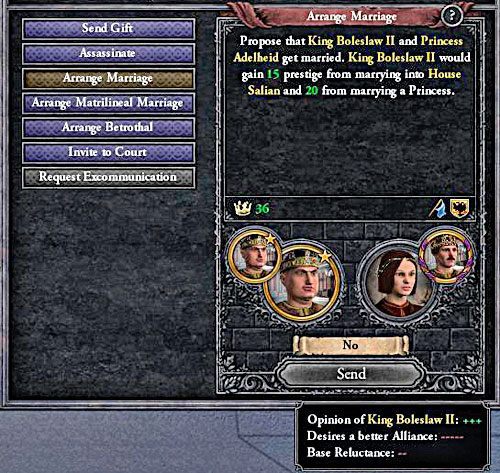 Jak panna się uprze, to żadne korony nie pomogą. - Problemy? | Ród i Dziedziczenie w Crusader Kings II - Crusader Kings II - poradnik do gry