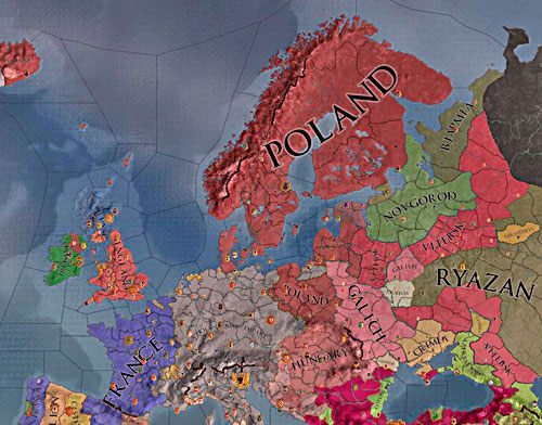 Duża ilość włości wcale nie równa się dużym zyskom - ważniejsze jest zagospodarowanie podległych terenów. - Podstawy ekonomii w grze | Ekonomia w Crusader Kings II - Crusader Kings II - poradnik do gry