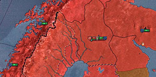 W czasie zwodzenia przeciwnika należy uważać, aby żadna z armii nie wpadła w jego ręce. - Kampanie wojenne | Militaria w Crusader Kings II - Crusader Kings II - poradnik do gry