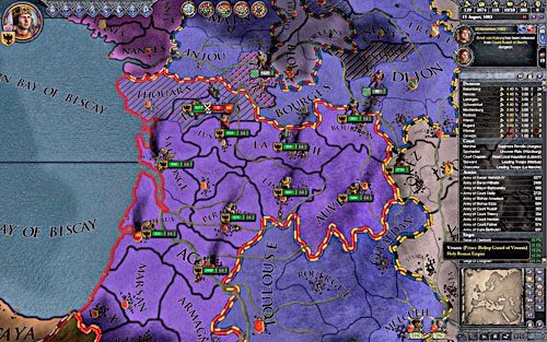 Istotne jest to, aby szybko zająć całe terytorium wroga. - Kampanie wojenne | Militaria w Crusader Kings II - Crusader Kings II - poradnik do gry