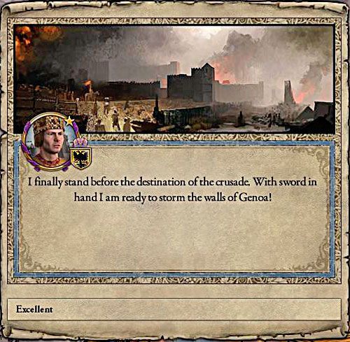 Już samo dotarcie na miejsce oznacza zysk w punktach wiary i prestiżu. - Krucjata w Crusader Kings II | Religia - Crusader Kings II - poradnik do gry