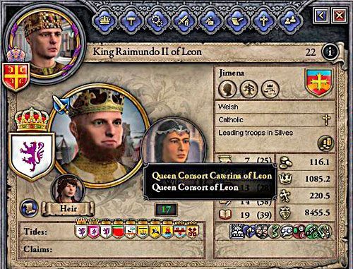 Dodatkowe tytuły nie mają na ogół większego znaczenia. - Inne tytuły w Crusader Kings II | Słowniczek - Crusader Kings II - poradnik do gry