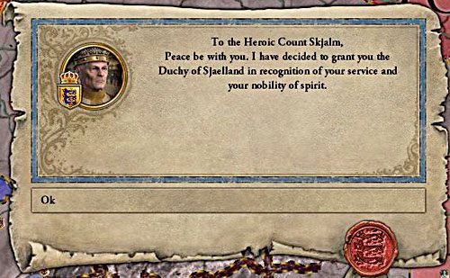 Dobra służba to tylko pretekst - liczy się spokój w państwie. - Hrabia w Crusader Kings II | Droga na szczyt - Crusader Kings II - poradnik do gry