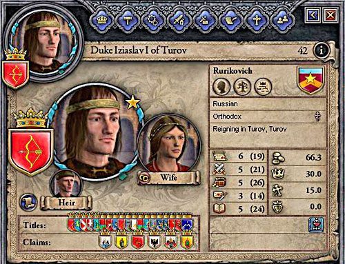 Ruscy książęta rzadko sięgają po koronę. - Książe dzielnicowy w Crusader Kings II | Droga na szczyt - Crusader Kings II - poradnik do gry