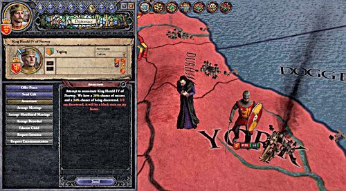 Harald znajduje się w Yorku - tam należy wysłać szpiega. - Stamford Bridge w Crusader Kings II | Oficjalne scenariusze - Crusader Kings II - poradnik do gry