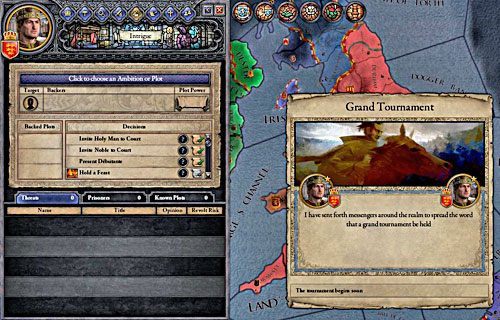 Turniej rycerski to dobry sposób na uspokojenie wasali. - Wilhelm Zdobywca w Crusader Kings II | Oficjalne scenariusze - Crusader Kings II - poradnik do gry